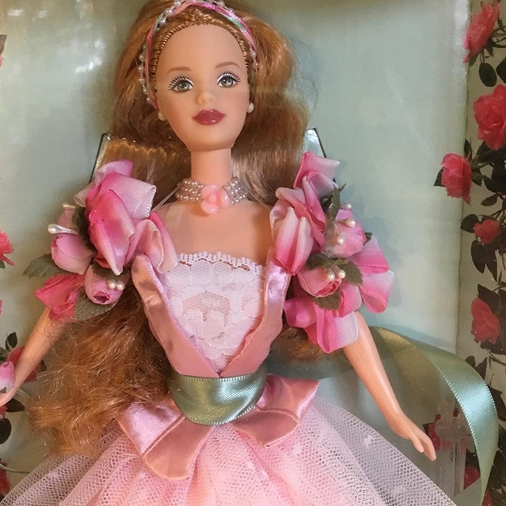 Rose Barbie Doll-A Garden of Flowers-1st in Series